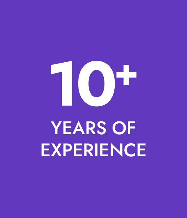 image showing 10 years of experience